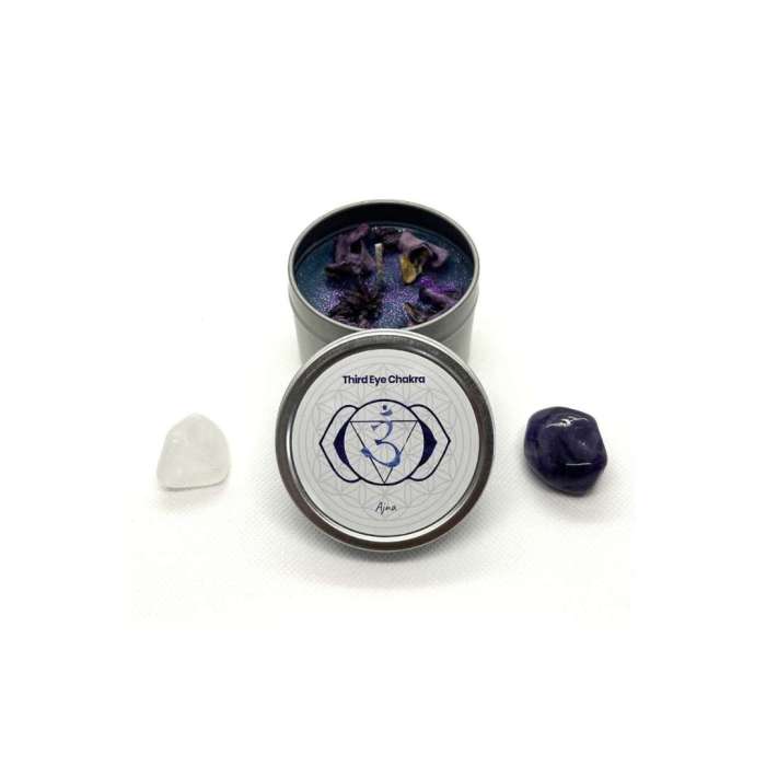 Bougie Parfumée Naturelle Chakra 3e Œil
