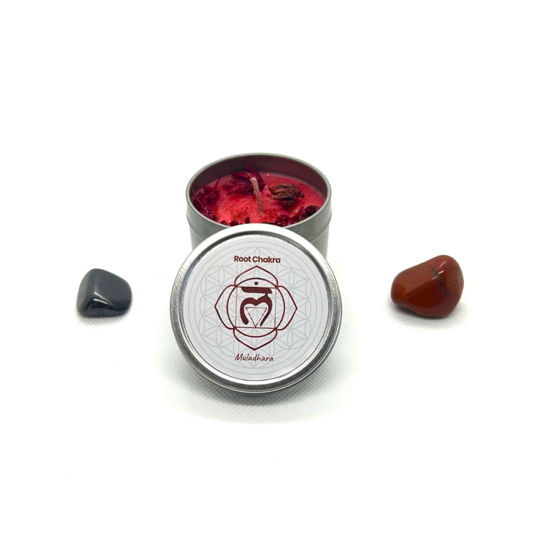 Bougie Parfumée Naturelle Chakra racine