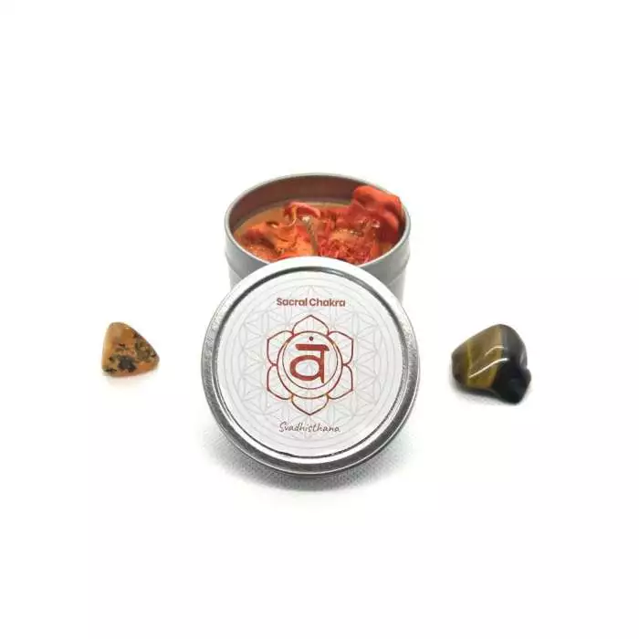 Bougie Parfumée Naturelle Chakra sacré