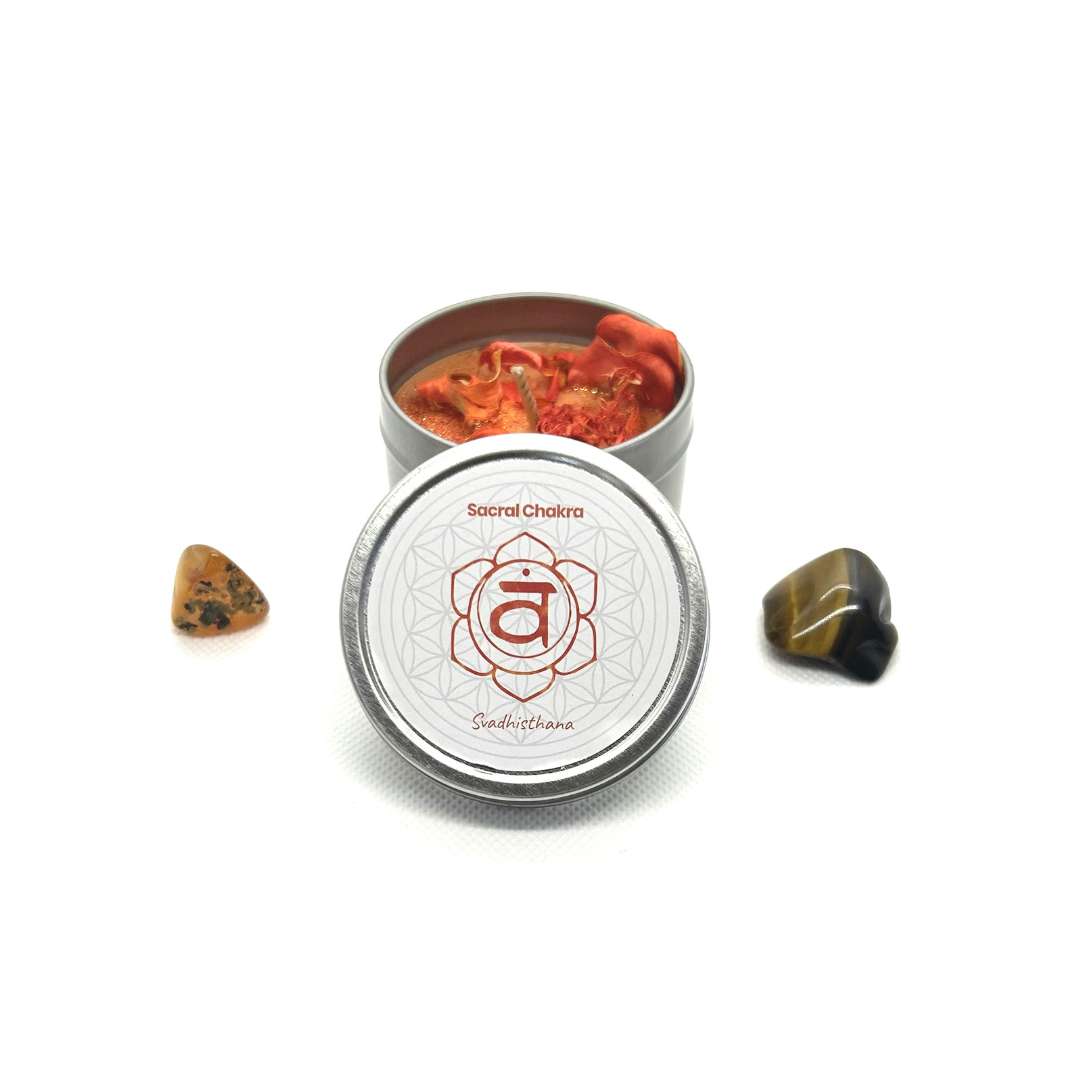 Bougie Parfumée Naturelle Chakra sacré